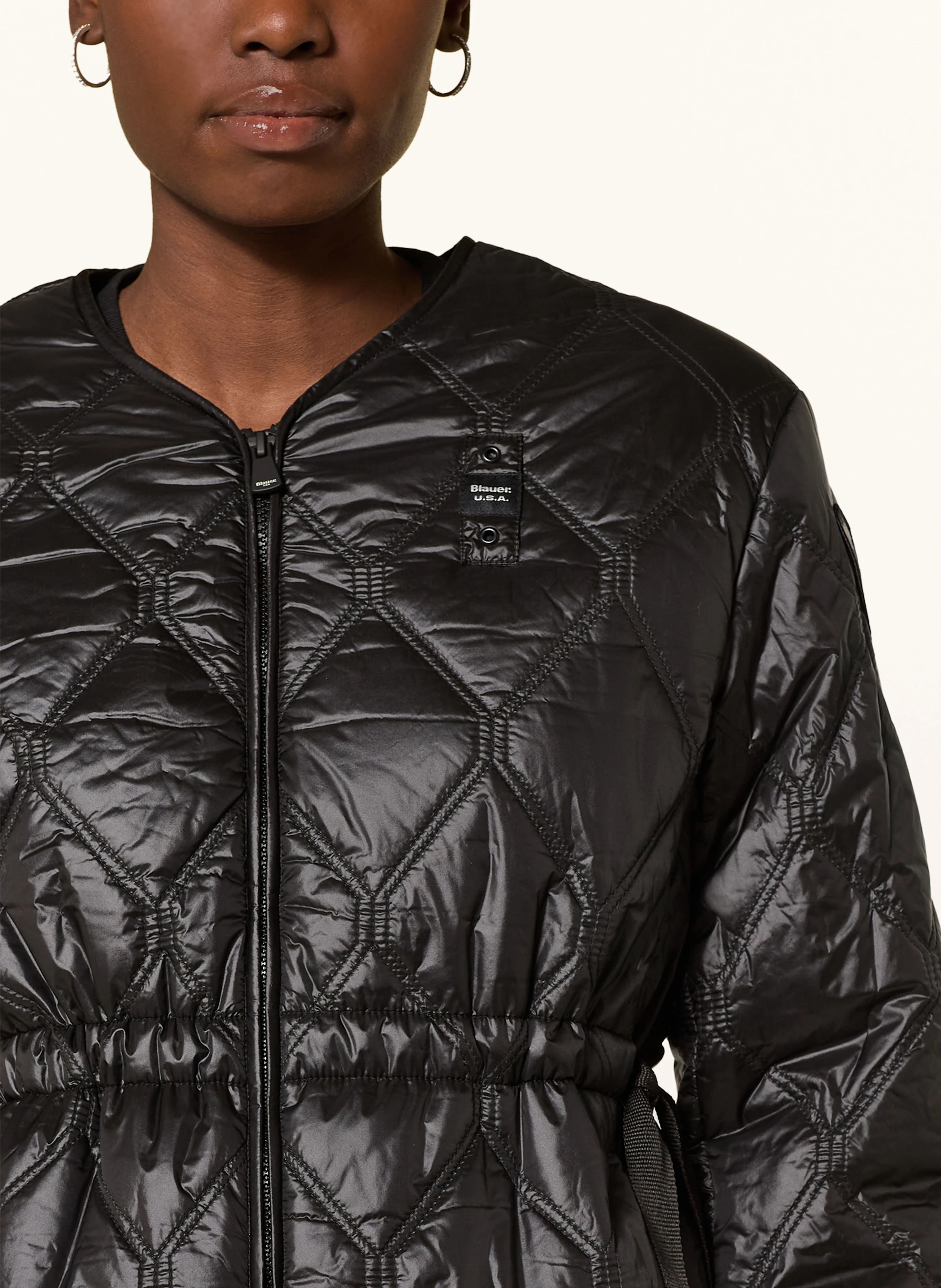 Blauer Steppjacke TAFT