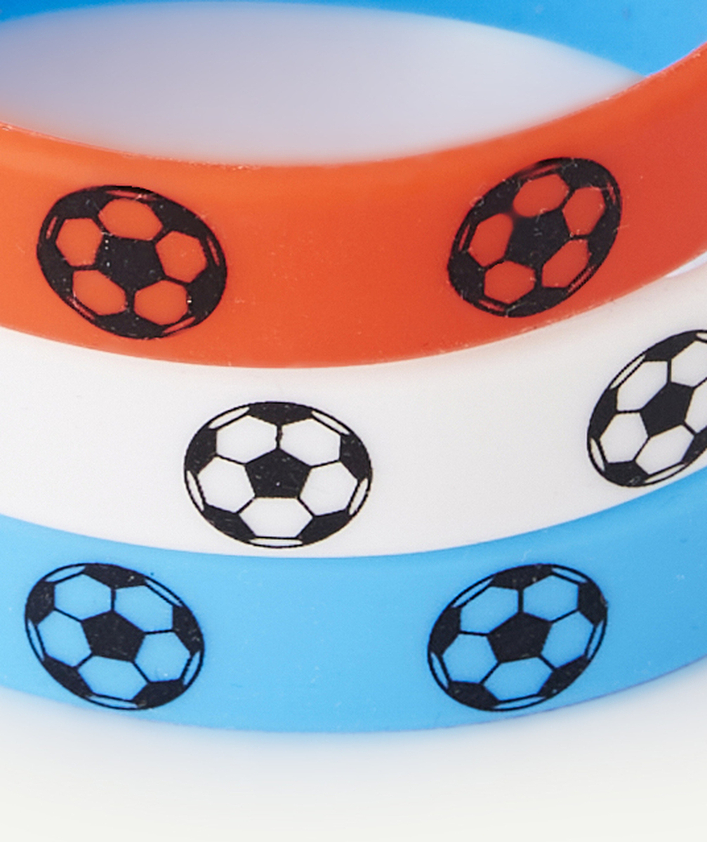 BRACELET BLEU BLANC ET ROUGE FOOTBALL