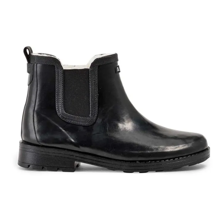 Aigle Bottes De Pluie Carville Fourrées | Noir