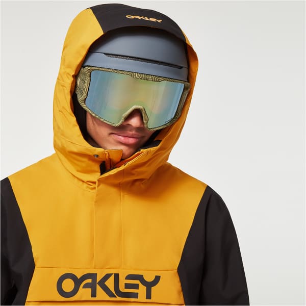 Veste de ski OAKLEY TNP TBT INSULATED ANORAK AMBER YELLOW/BLACKOUT