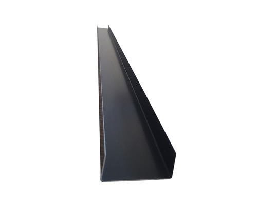 PRECIT U-profiel universeel accessoire Smart antracietgrijs RAL 7016 1000 mm x 50 mm
