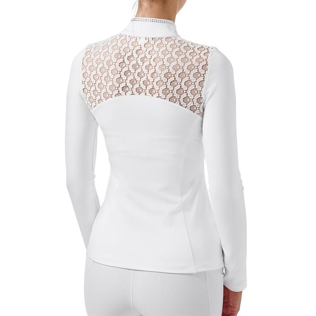 Wedstrijdshirt Equestrian Stockholm Crystal Wit