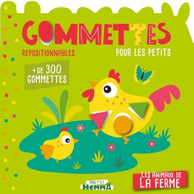 Mon p'tit Hemma - Gommettes animaux de la ferme