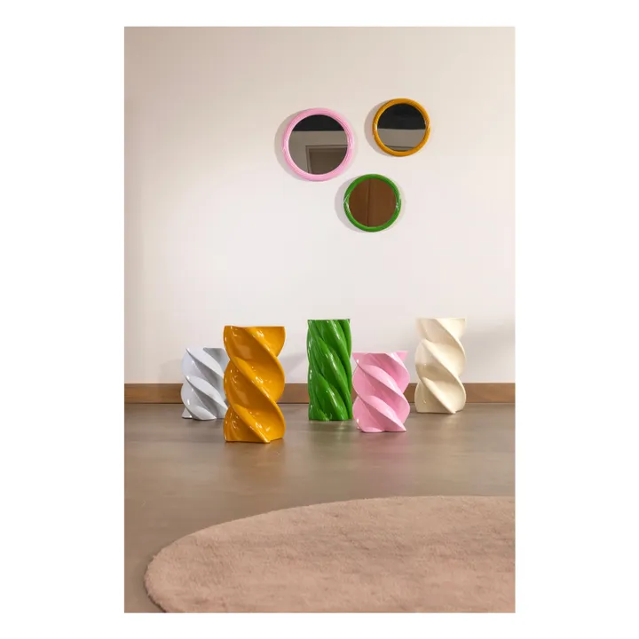 &Klevering Table d'appoint Pillar | Crème