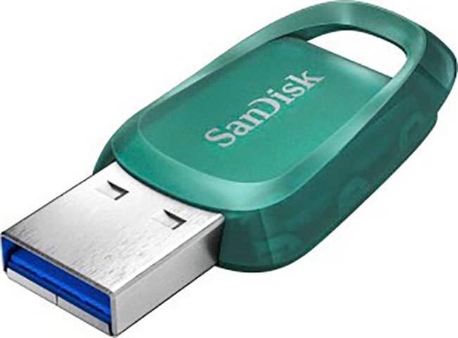 Sandisk USB-Stick »Cruzer Ultra Eco 64GB« (64GB GB USB 3.2 Lesegeschwindigkeit 100 MB/s)