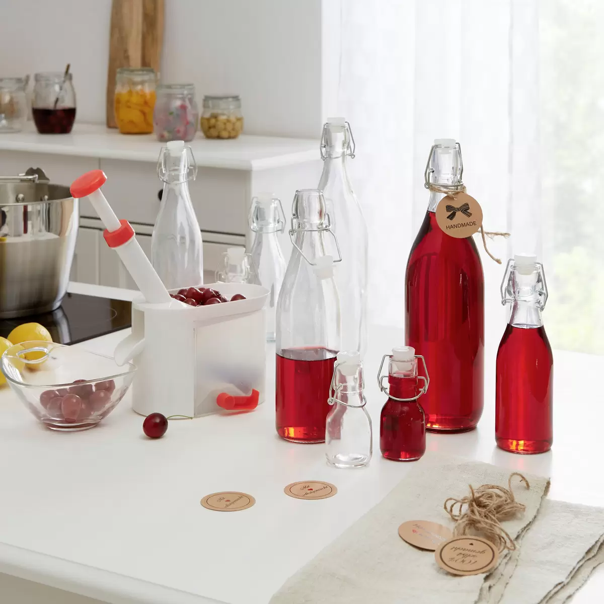 Bügelflasche Luca Bessoni Transparent