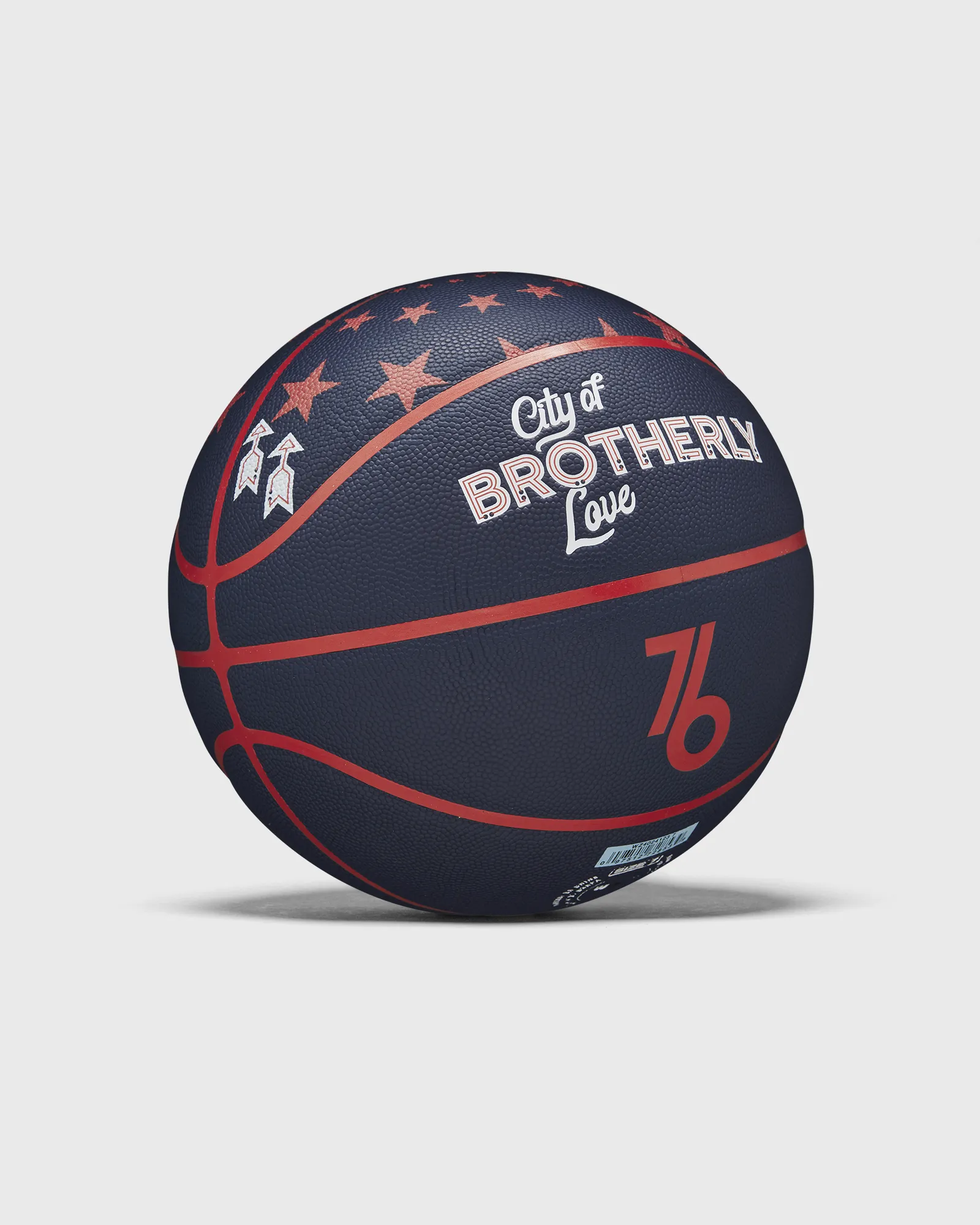 WILSON 2023 NBA TEAM CITY COLLECTOR PHILADELPHIA 76ER SIZE 7