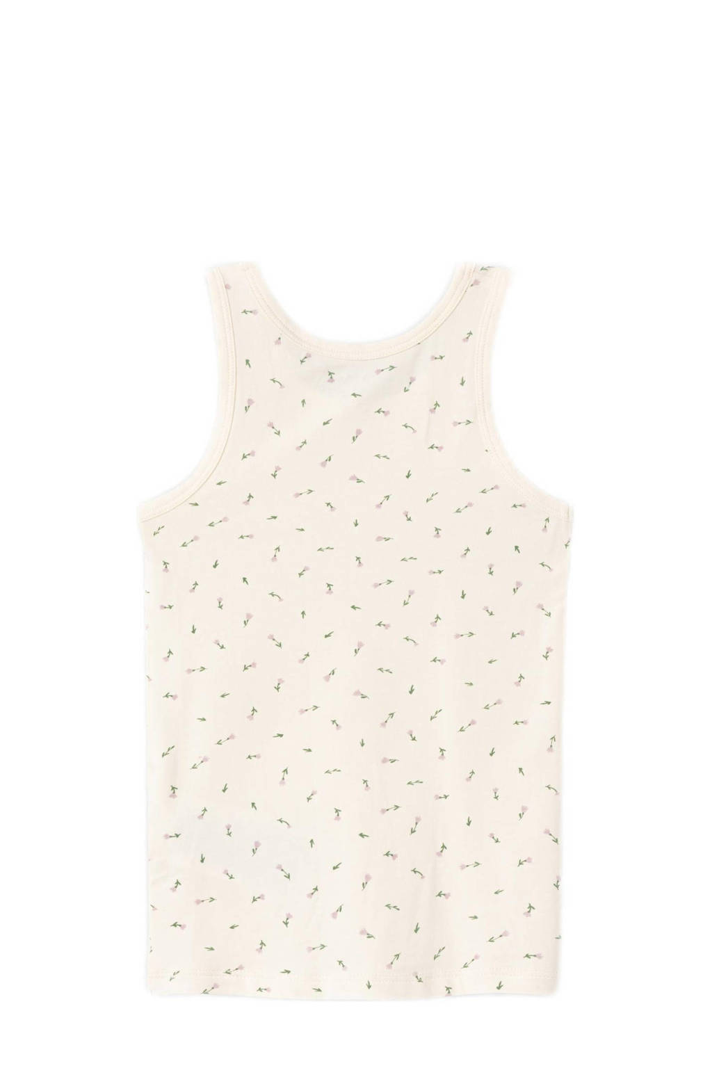 Tophemd NMFTANK TOP - set van 2 beige/lila