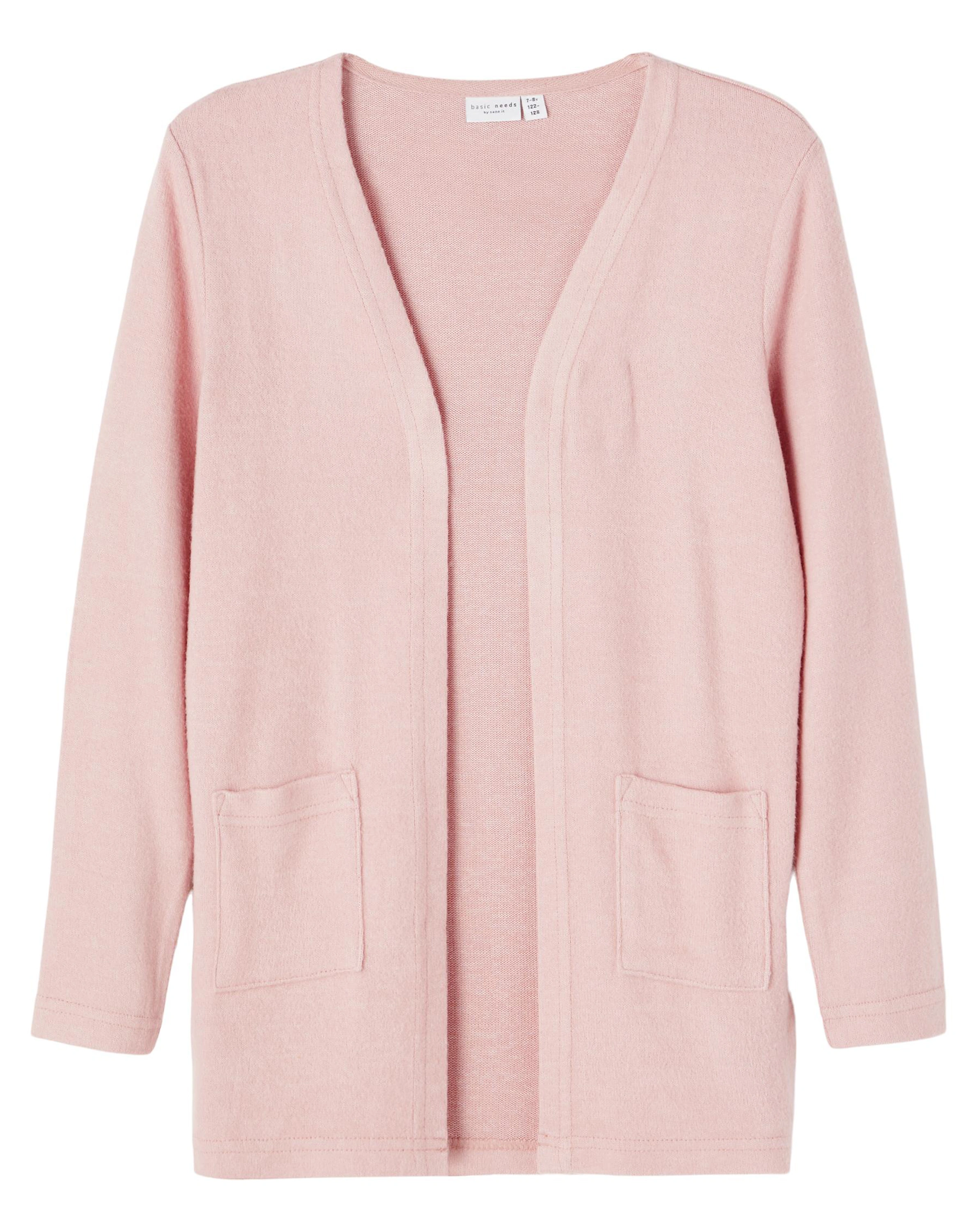 Strickjacke NKFVICTI in pale mauve