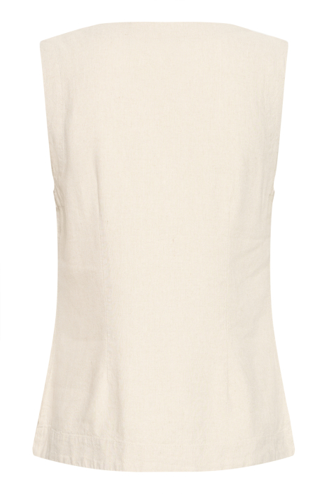 Ichi ecru dames gilet