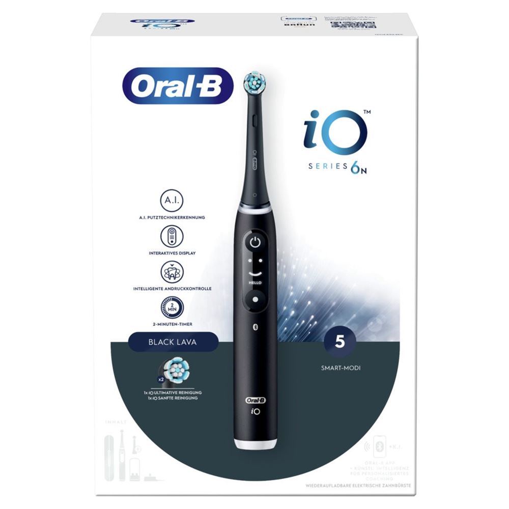 ORAL-B iO 6 Black Lava<br>1 Stück