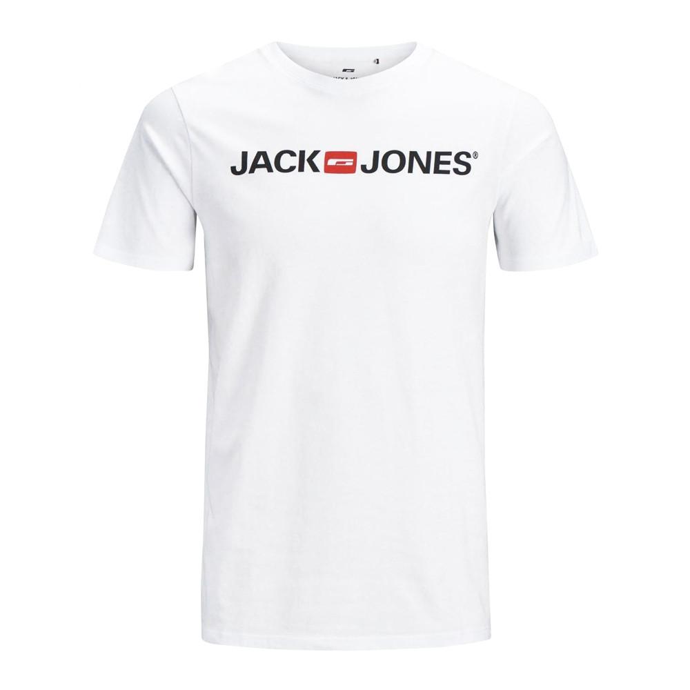 Jack & Jones T-shirt Blanc Garçon Jack & Jones Crew Neck