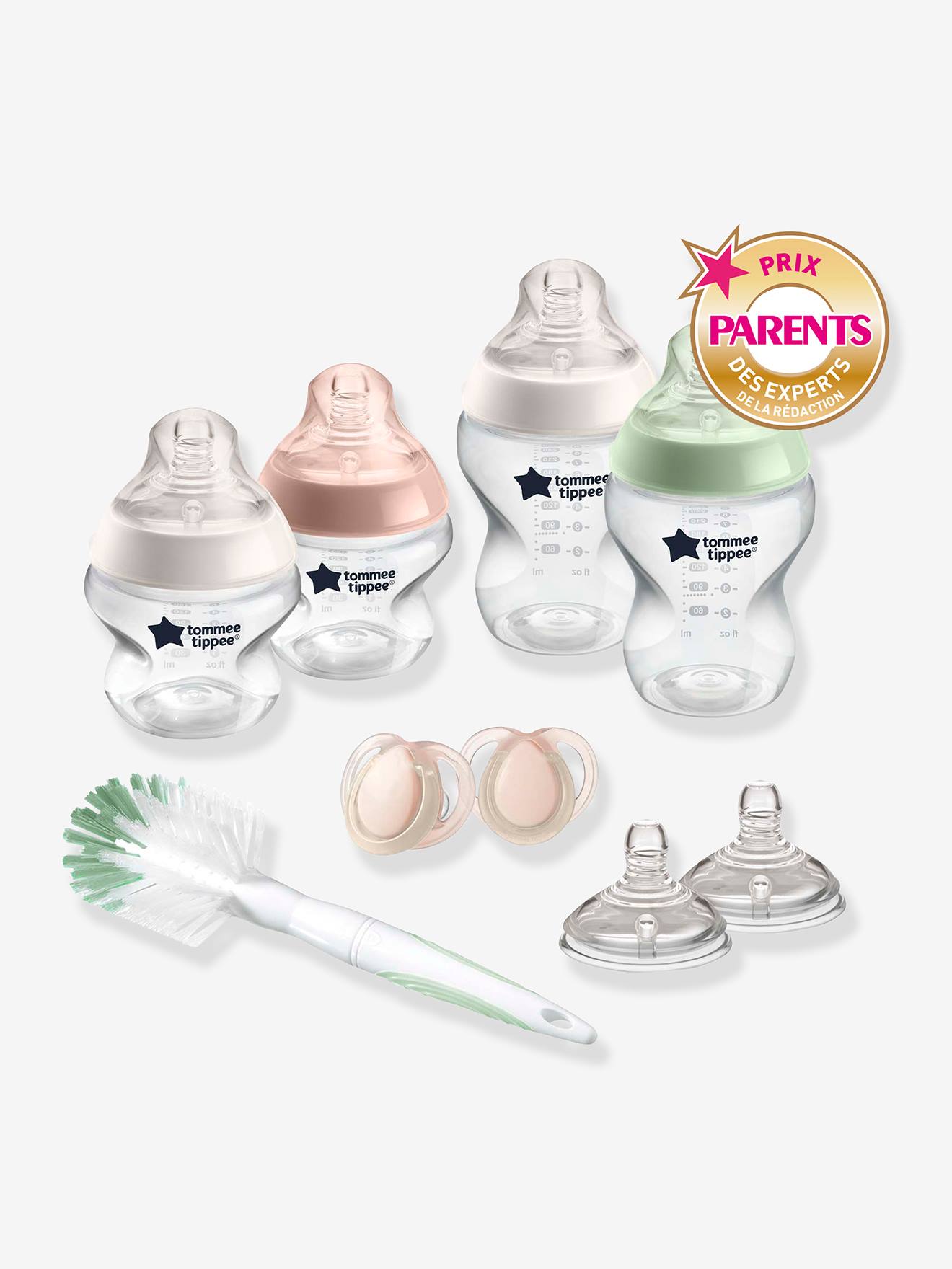 Kit inicial para recém-nascido unissex TOMMEE TIPPEE Closer to Nature (sem cor)