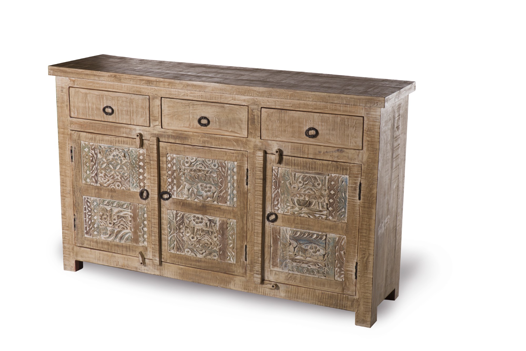 Sideboard 'Sharina', natur, T 40 cm, B 145 cm, H 90 cm von fischer's lagerhaus