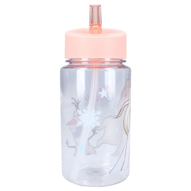 Die Eiskönigin 2 - Trinkflasche - Let's eat - rosa