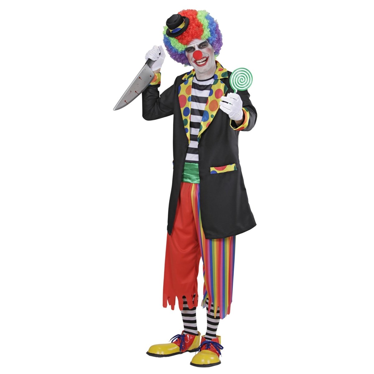 Clownspak Heren 5 delig