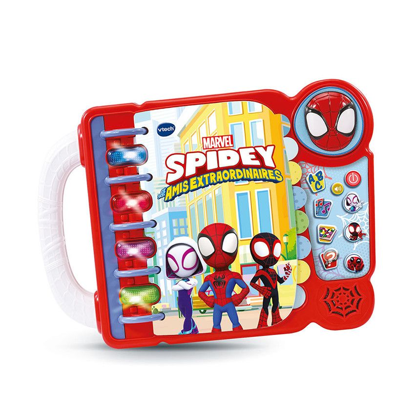 Livre-jeu éducatif et interactif - Spidey - Ecru