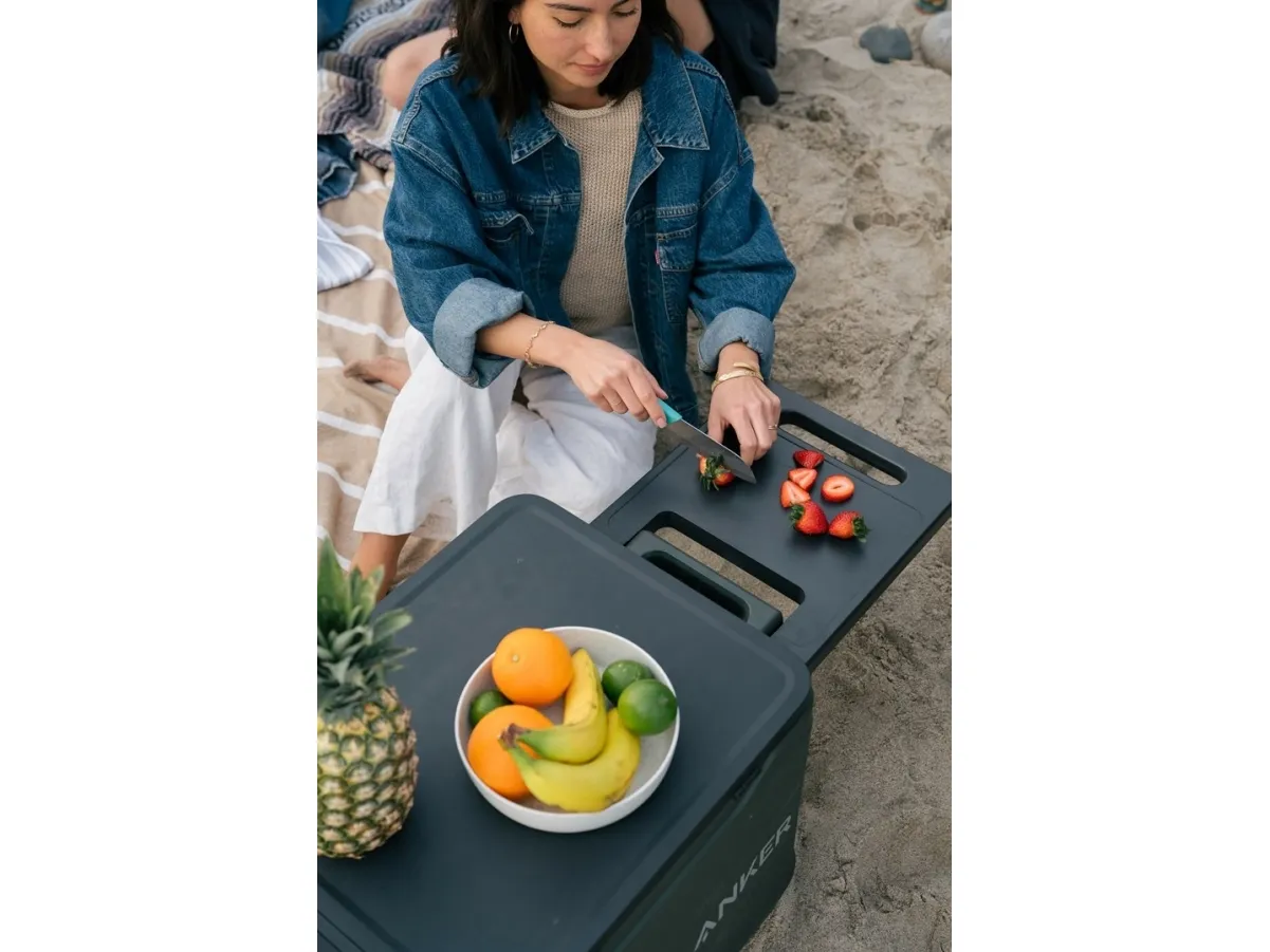 Anker EverFrost Powered Cooler 30 - Transportabelt køleskab - udendørs - bredde: 74.2 cm - dybde: 46.4 cm - højde: 48.9 cm - 33 liter - Klasse F