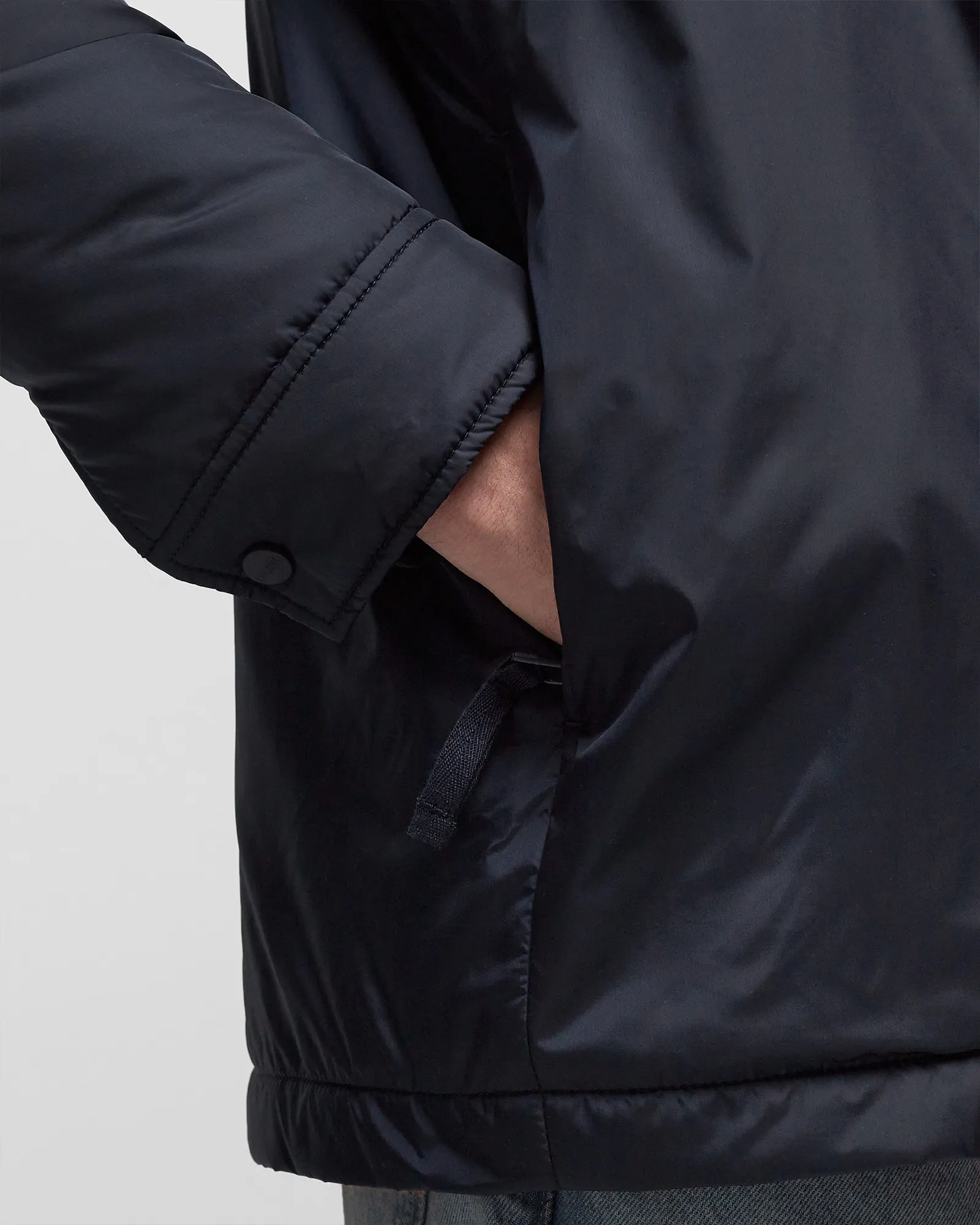 CLOSED WADDED OVERSHIRT