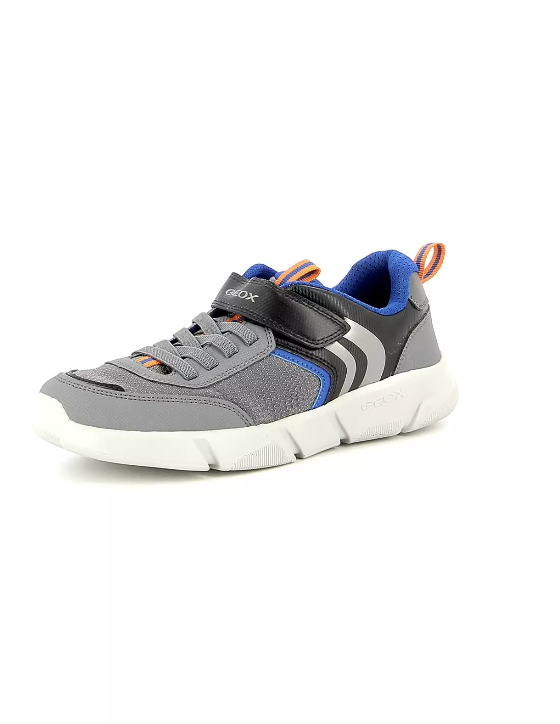 GEOX JARIL BOY - Sneakers DkGreyRoyal