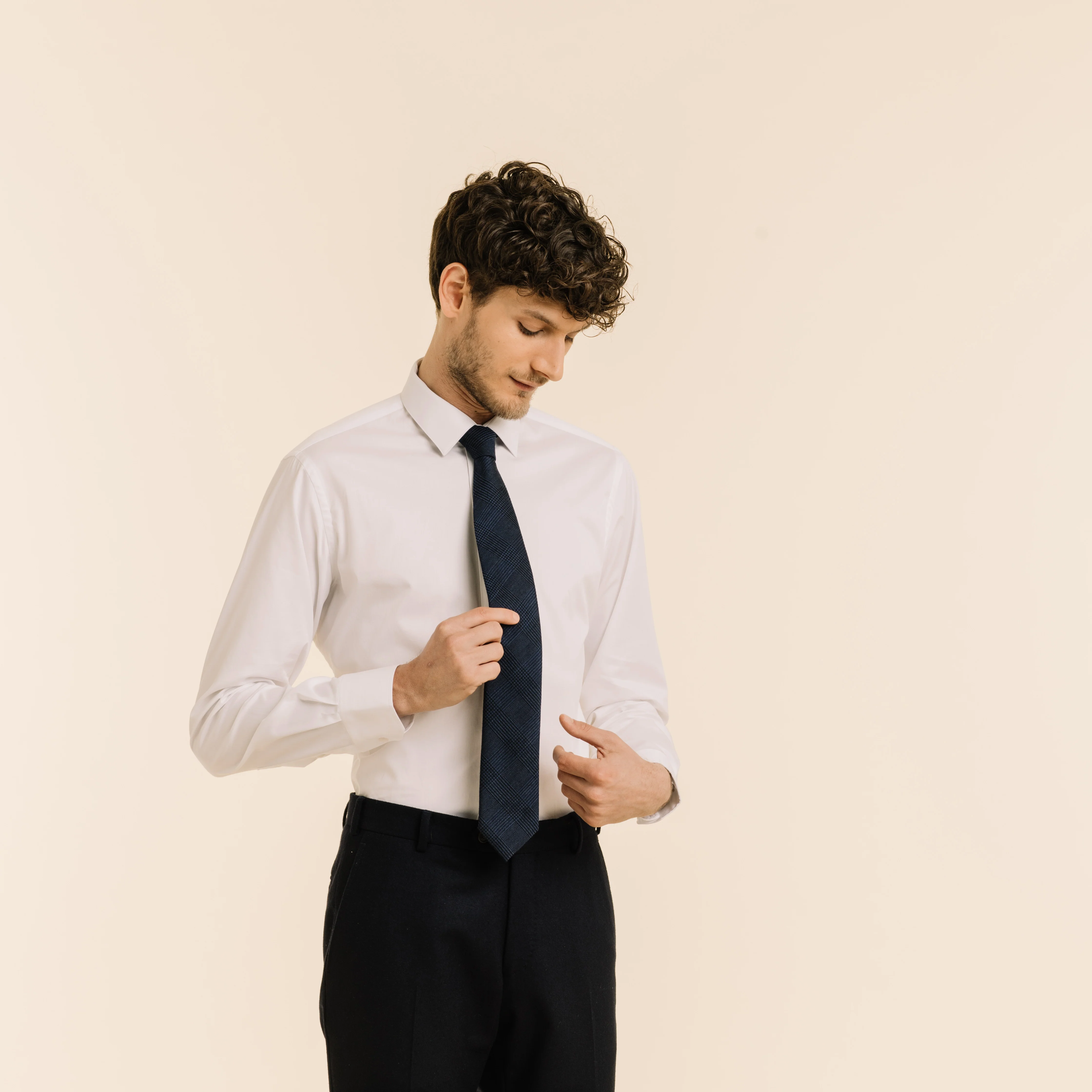 Blue Prince of Wales tie