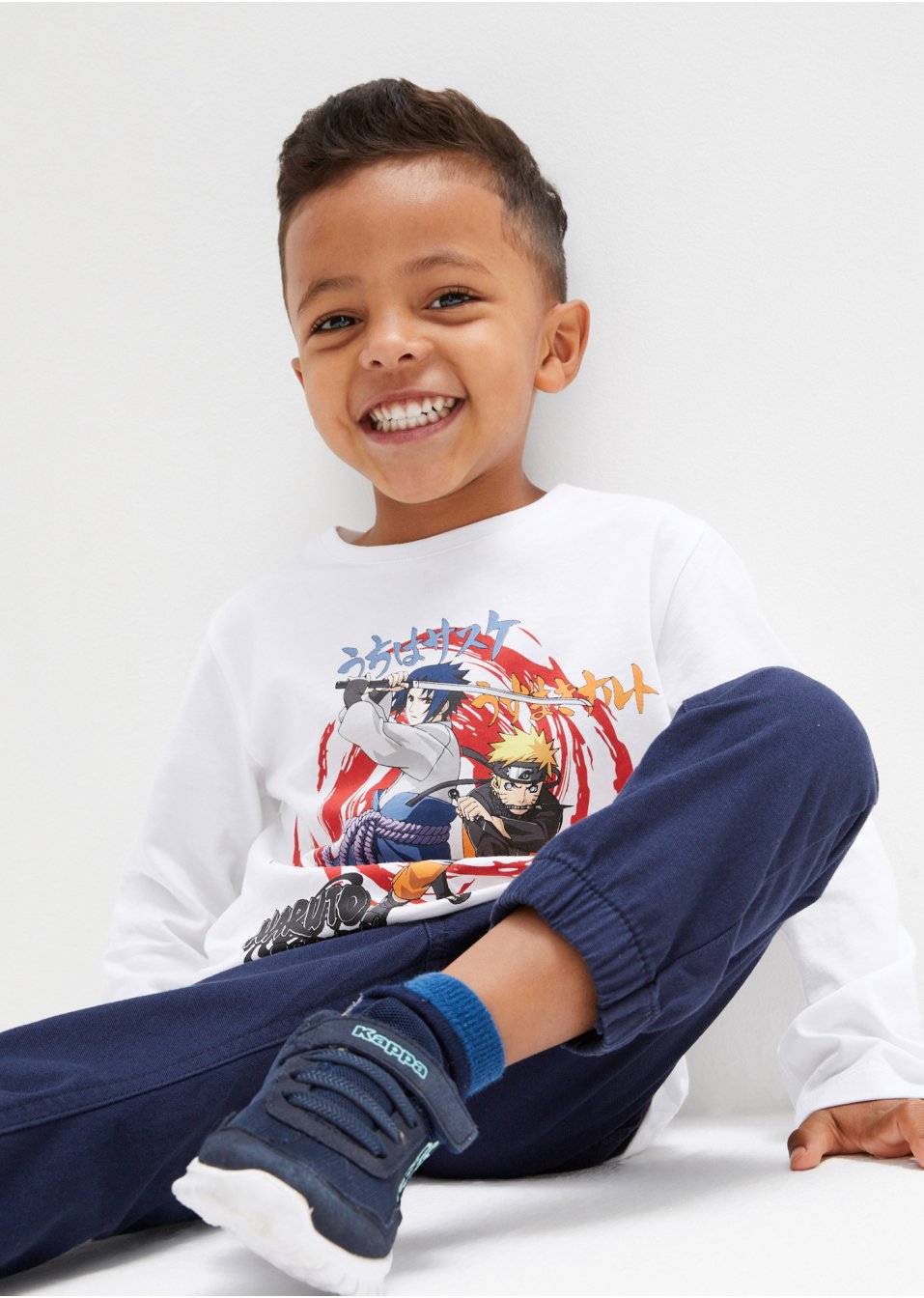 T-shirt manches longues garçon Naruto