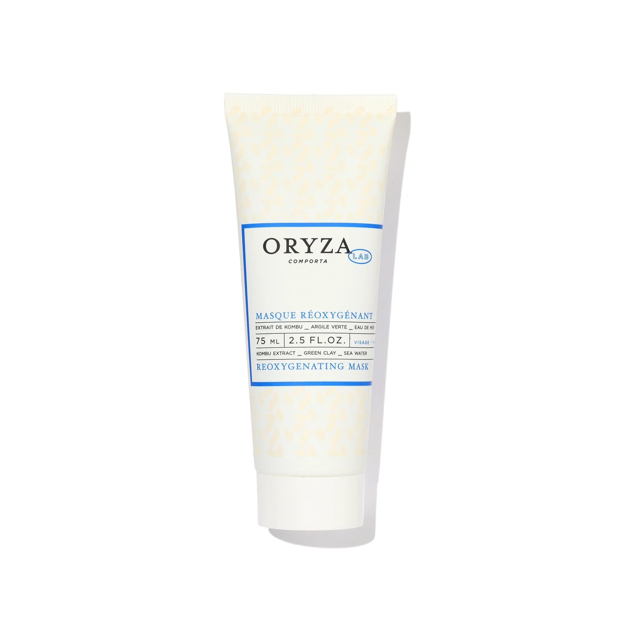 Oryza Lab Masque Visage Réoxygénant
