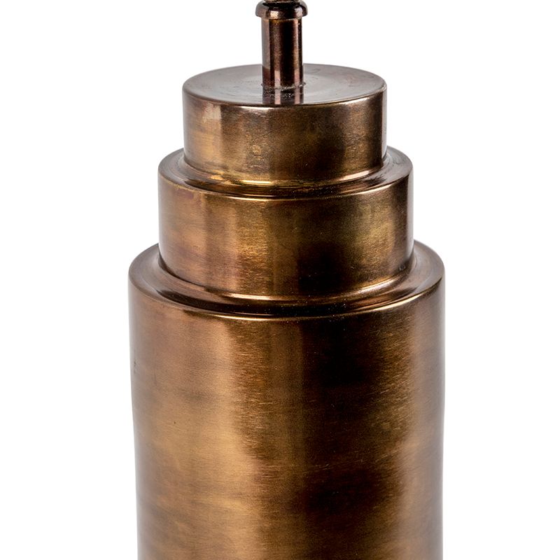 Art Deco tafellamp brons zonder kap - Bruut
