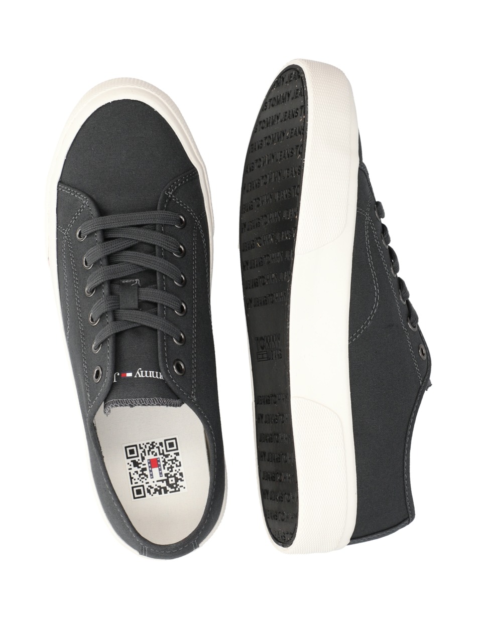 TOMMY JEANS LACE UP CANVAS COLOR