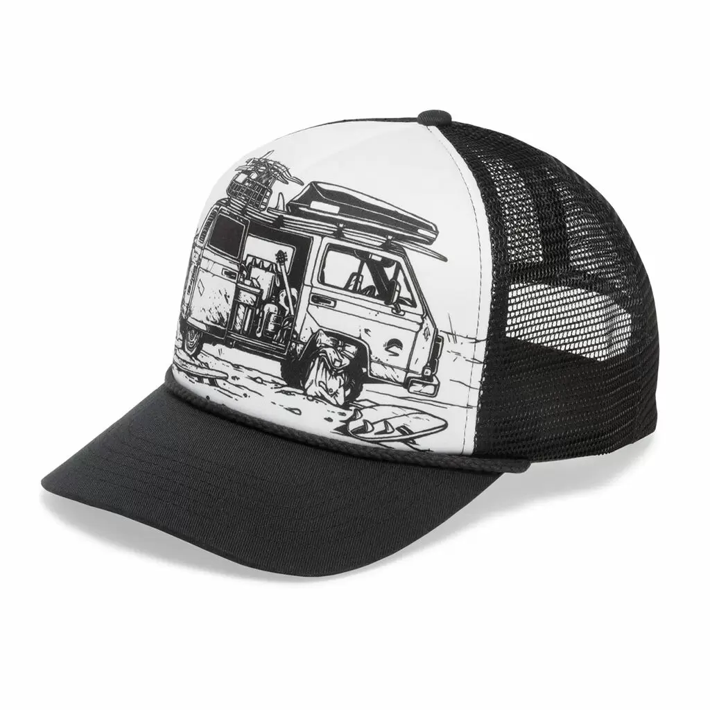 Zubehör - Hut Freizeit Cap schwarz-weiss