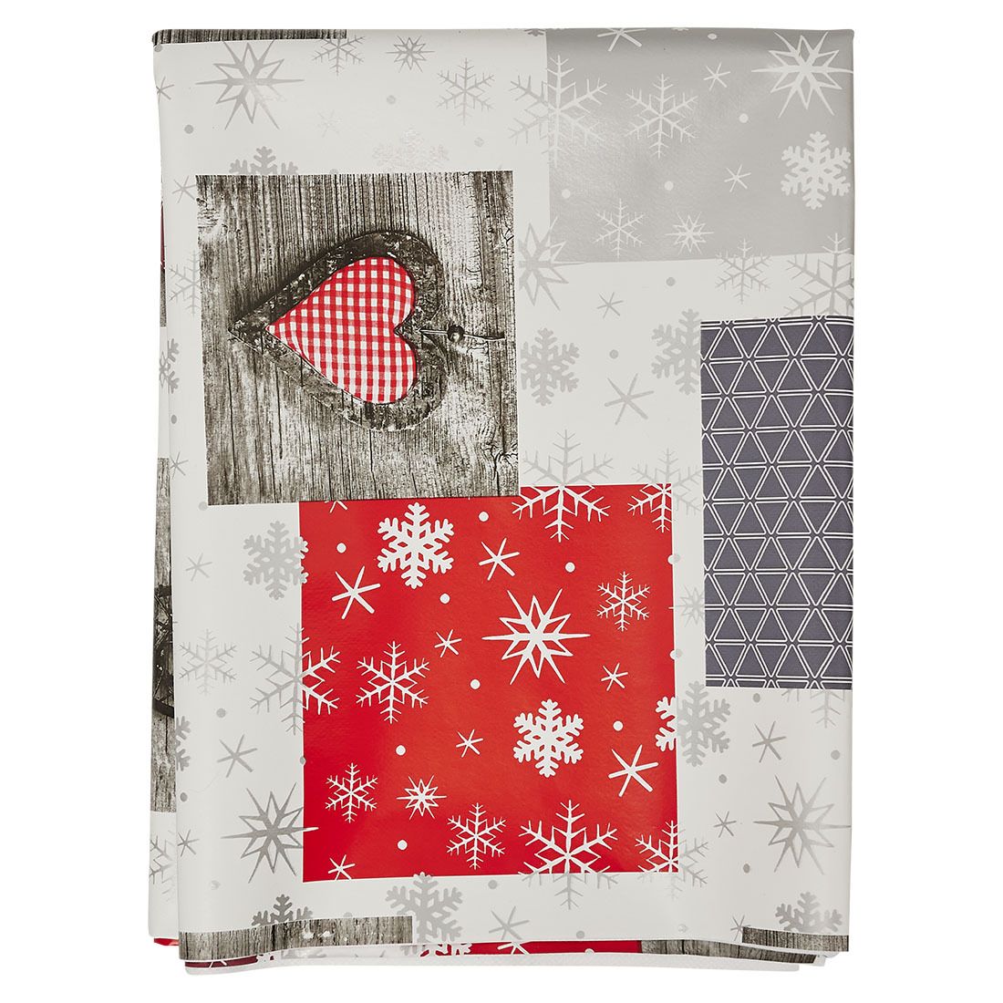 Patchwork jul voksduk