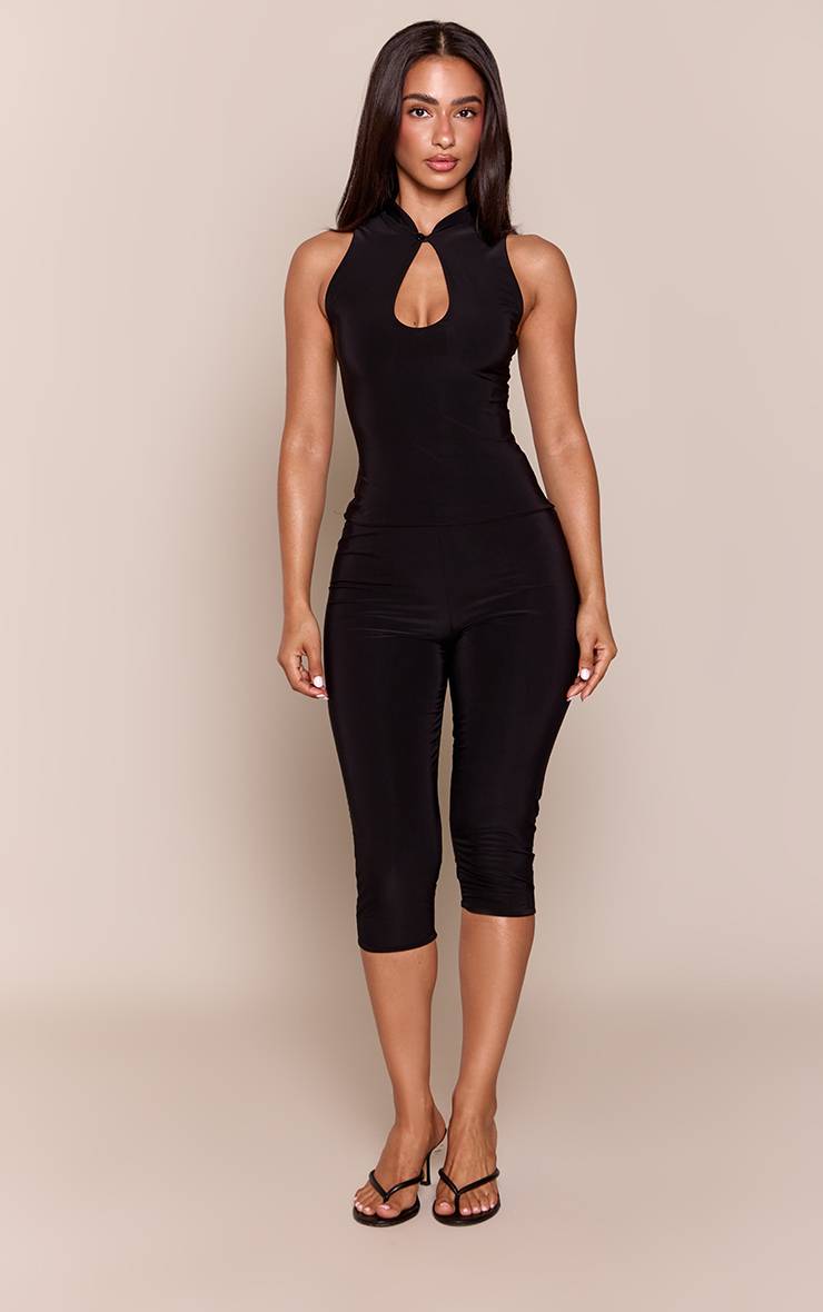 Noir Ensemble Coordonné Capri Moulant