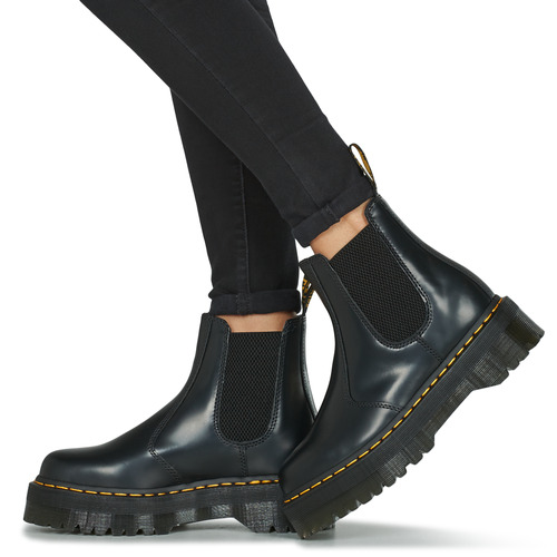Dr. Martens - 2976 Quad Polished Smooth Negro