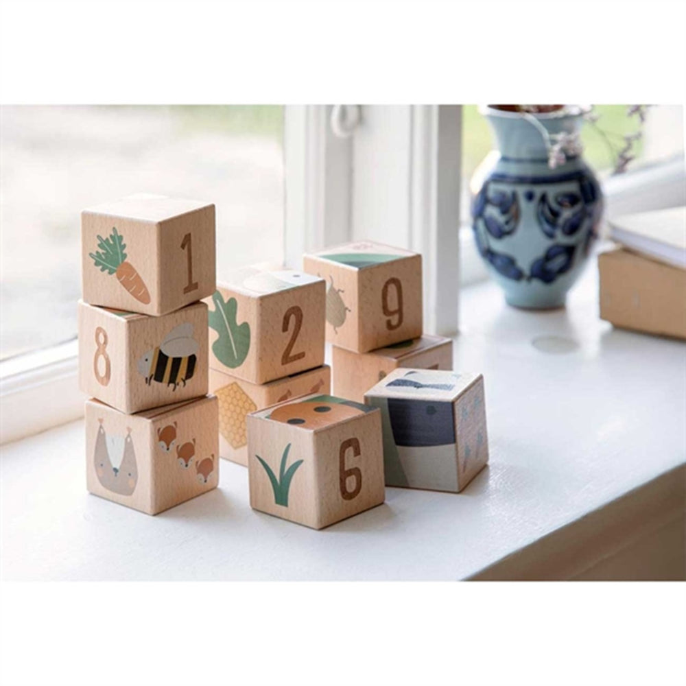 Klodspuslespil Woodland - Sebra → Luksusbaby.dk
