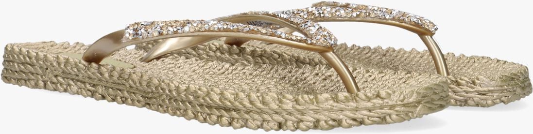 ILSE JACOBSEN gouden ilse jacobsen teenslippers cheerful03