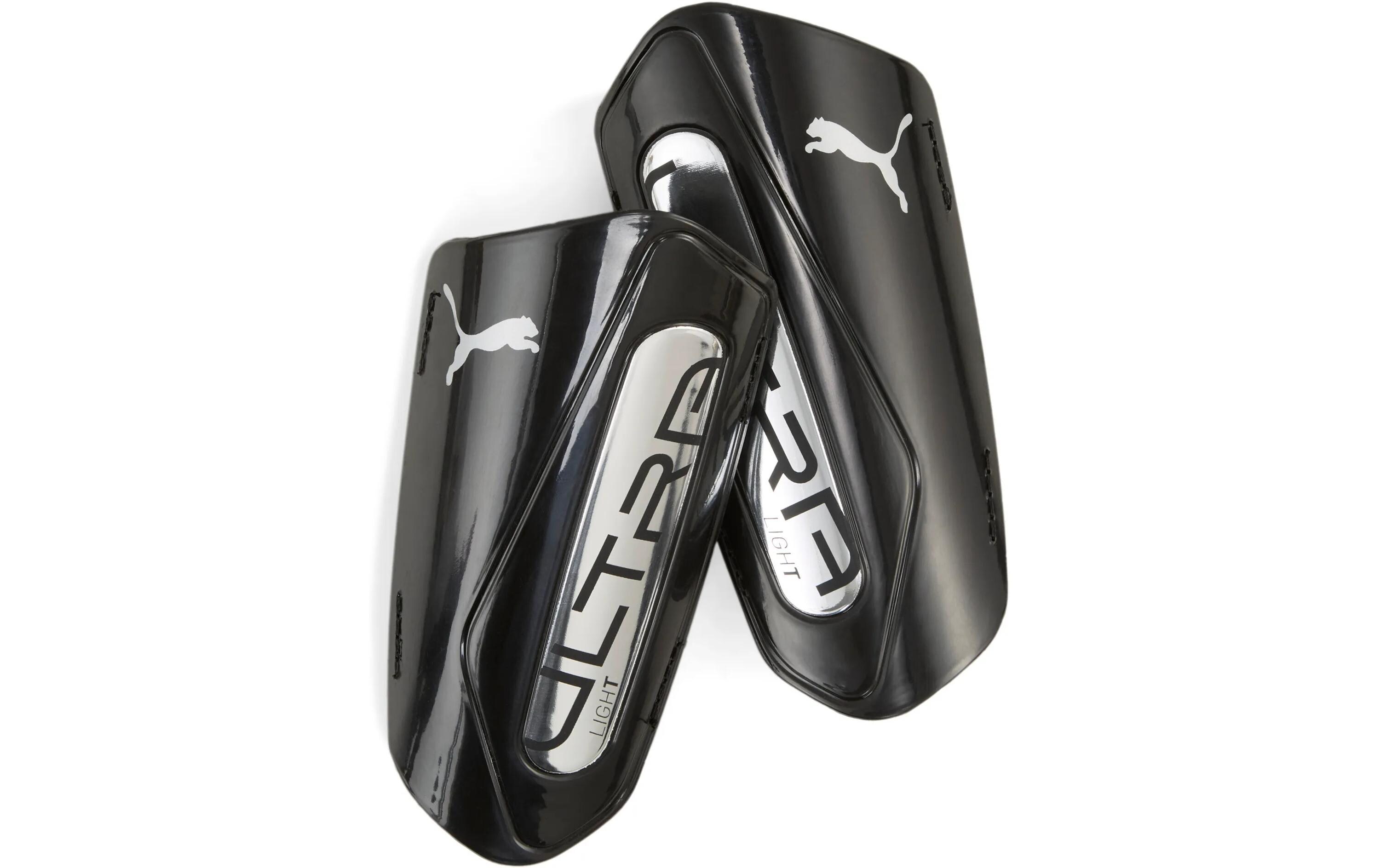 Shinguards Ultra Light Strap XL, SchwarzSchienbeinschoner