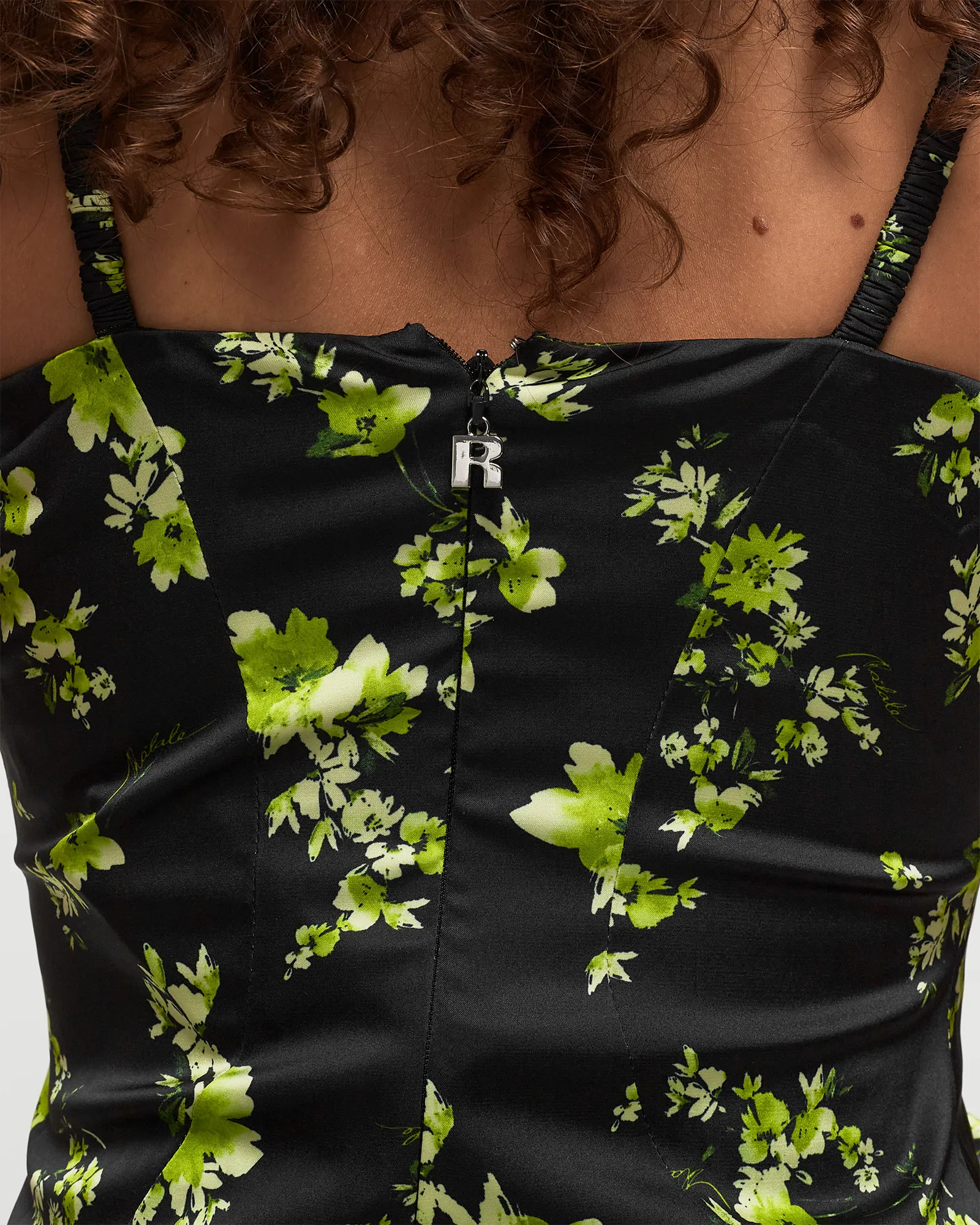 ROTATE Birger Christensen Fine Satin Mini Dress