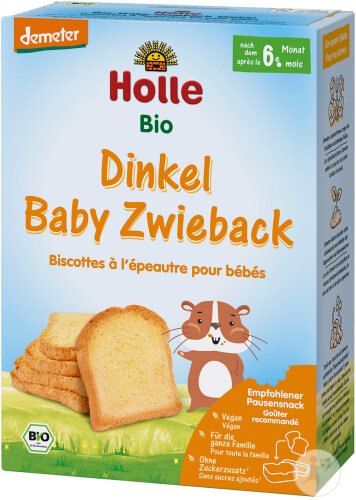 Holle Biscottes À L'Épeautre Pour Bébé Après 6 Mois Bio 200g