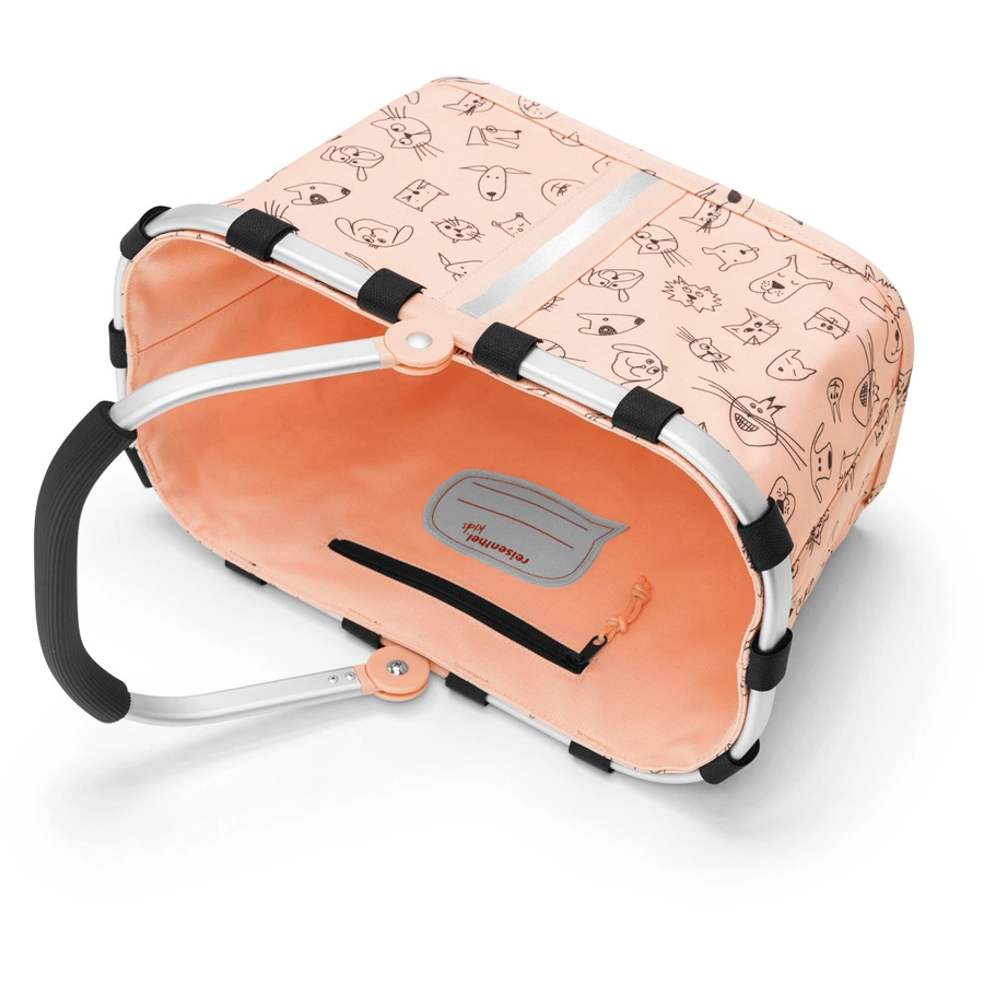reisenthel® carrybag XS kids cats and dogs rose