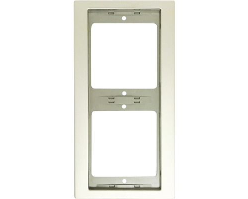 Berker 13637004 Afdekraam 2-voudig horizontaal K5 RVS mat