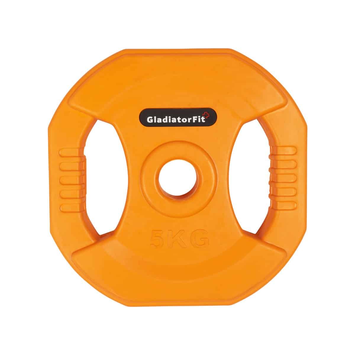 Gewichtsscheiben Pump Gummi und Griffe O 31mm (Satz von 2)