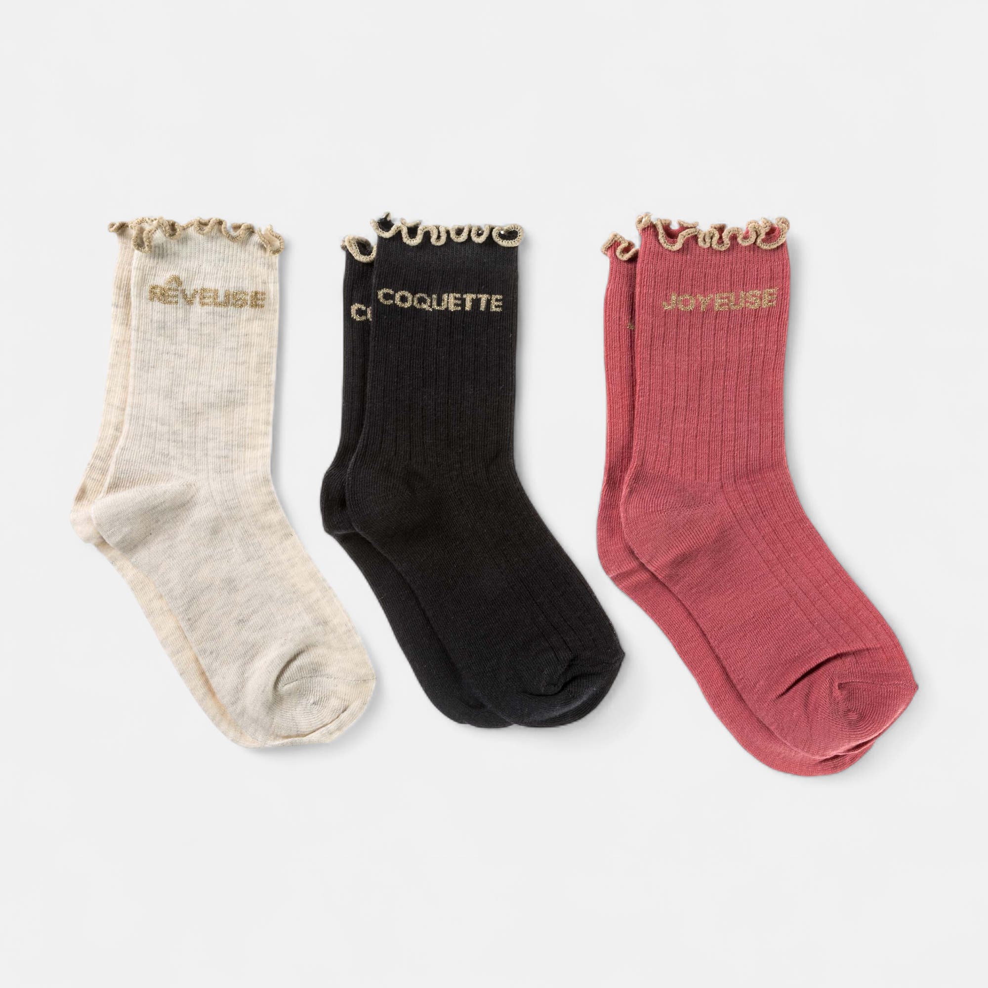 Chaussettes Enfant rose