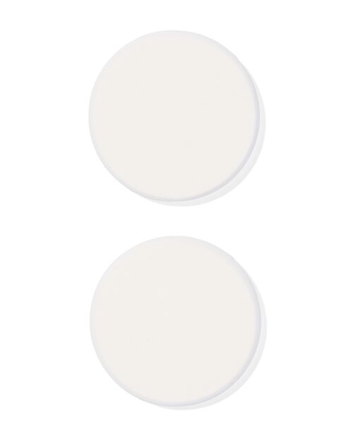 éponge de maquillage ronde - lot de 2
