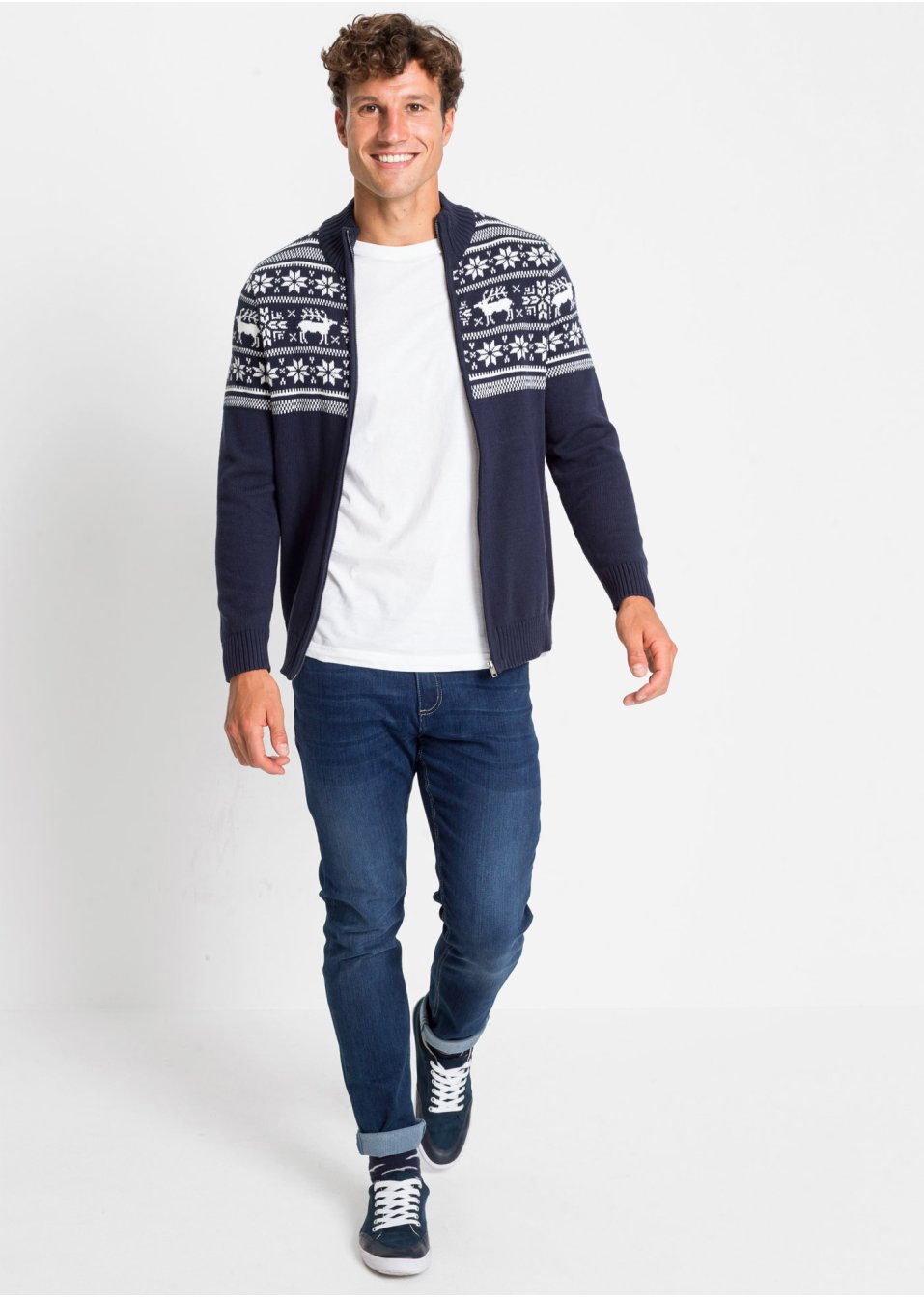 Pull norvégien en coton doux pour la peau