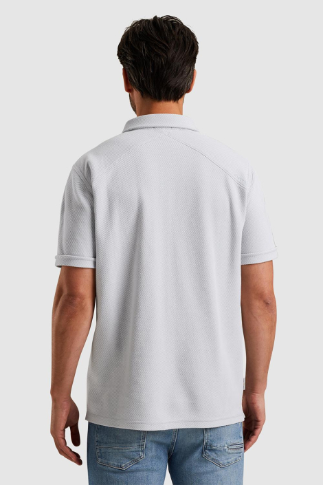 Cast Iron witte heren polo