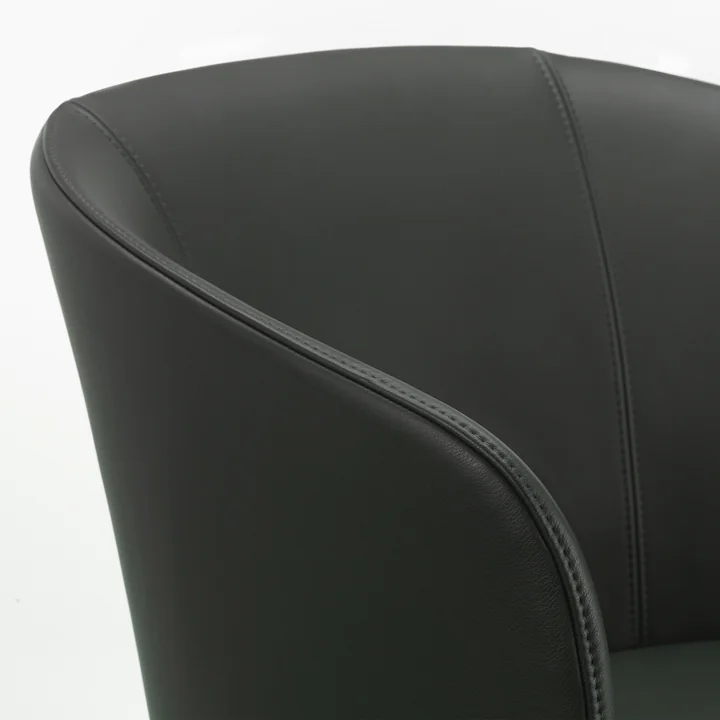 Vitra - Mikado Armlehnstuhl, Eiche natur / elfenbein/perle (Nubia 01)