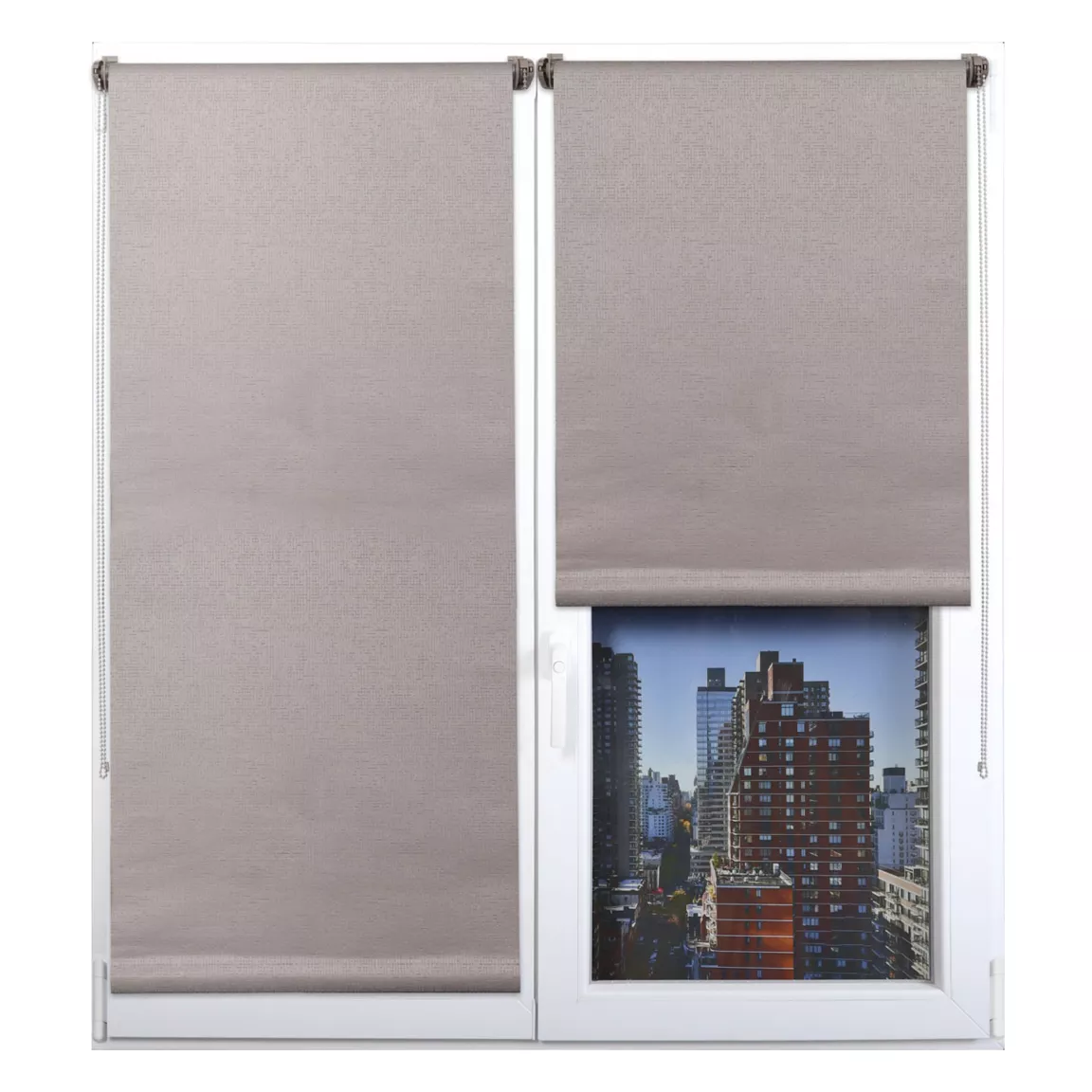 Store enrouleur occultant (60 x 180 cm) Lio Taupe