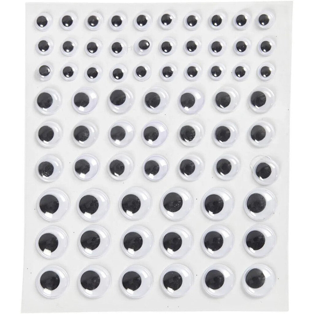 Creativ company wiebelogen wit - 8-14 mm - 69st
