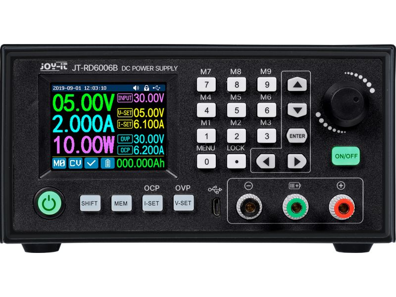 jOY-iT Labornetzgerät RD6006-C-B Programmierbares Labornetzgerät mit einer Leistung von 360 W