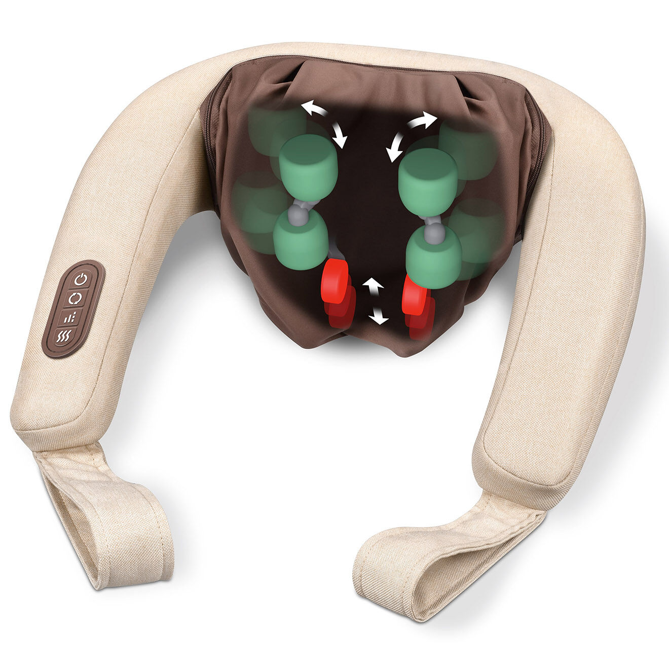 Beurer Appareil de massage 4D pour la nuque beige
